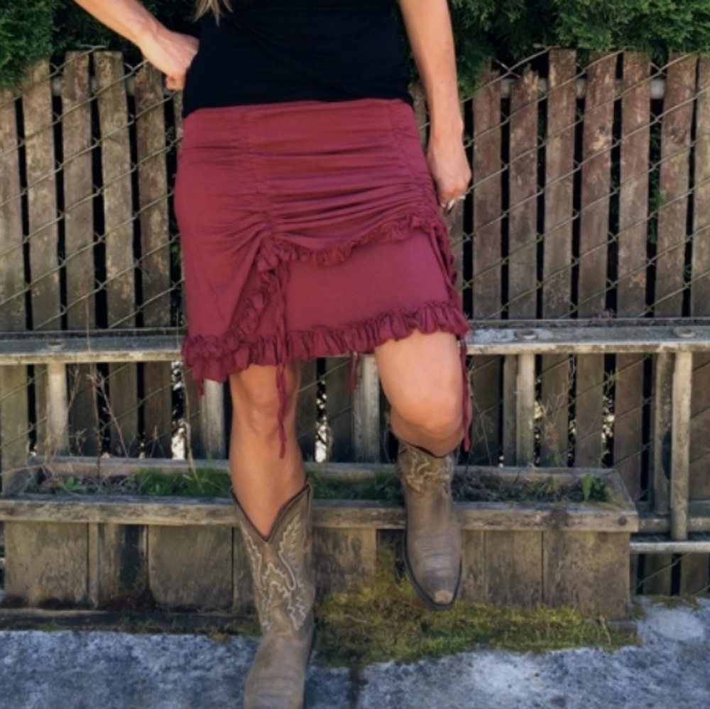 Gypsy Chic - Brand New Kamala Ruffle skirt